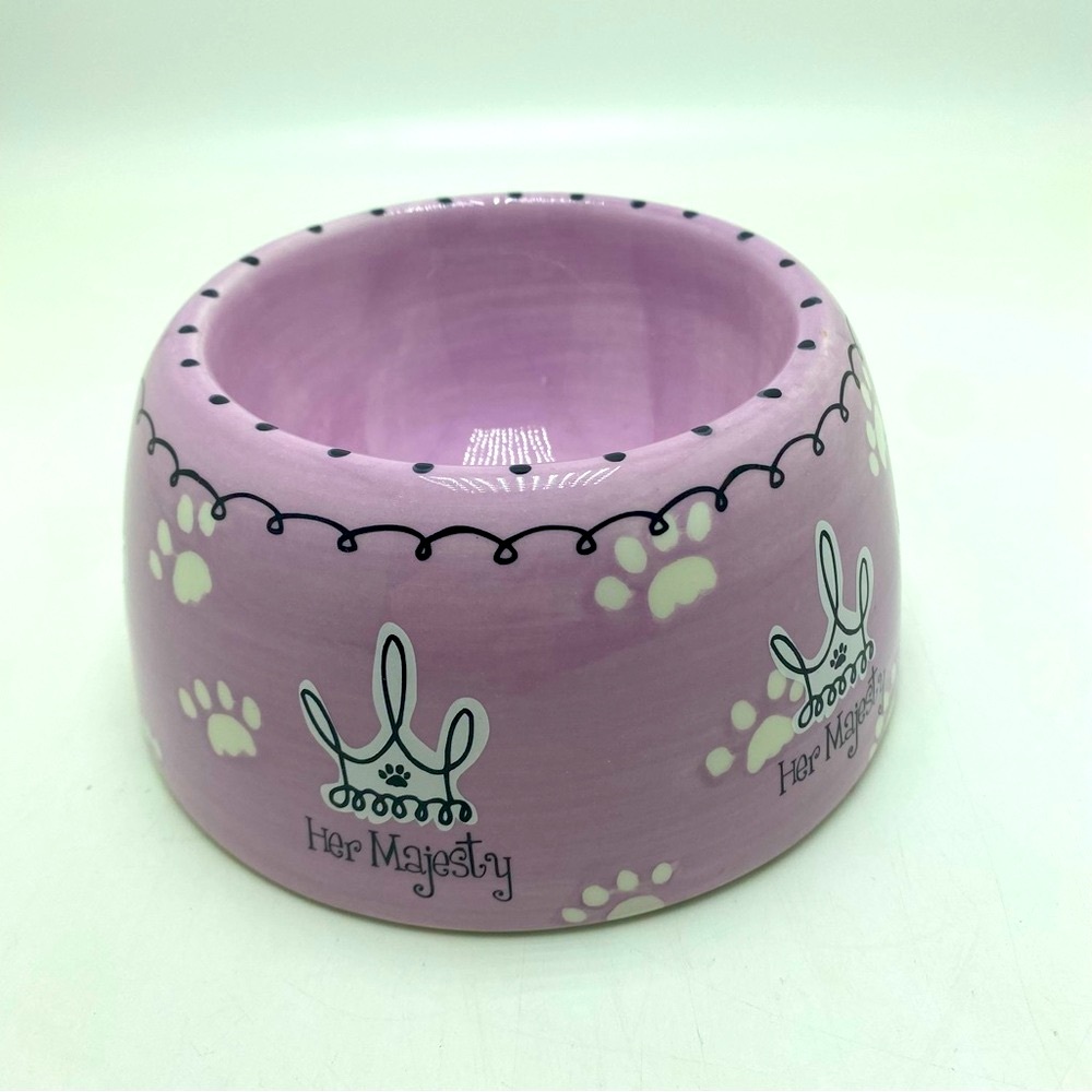 Ganz Pink Ceramic Her Majesty Small Animal Dish